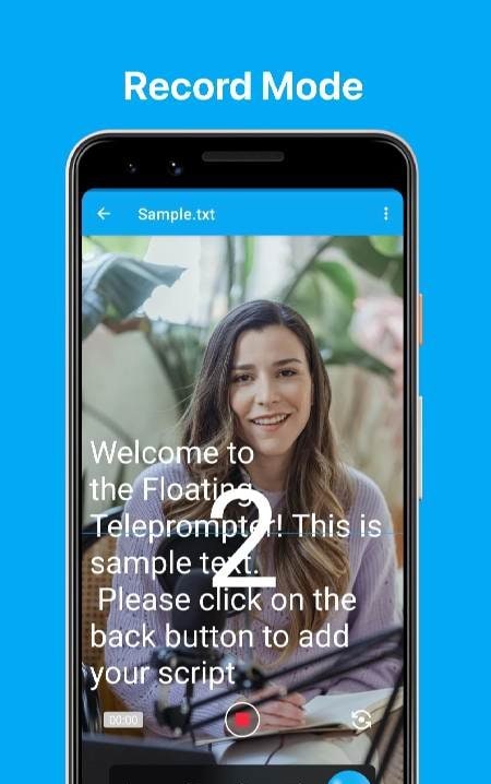 Teleprompter: Floating Notes - Screenshot 2