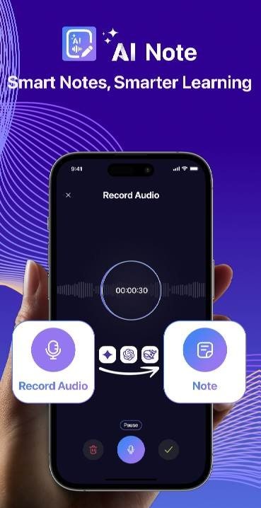 AI Transcribe Notes Assistant screenshot 1
