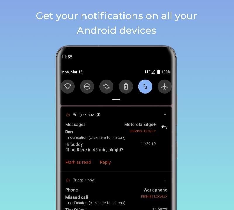 Bridge - mirror notifications screenshot 4