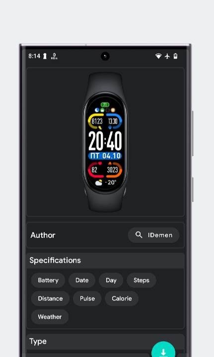 Mi Band 10 Watch Faces Screenshot 4