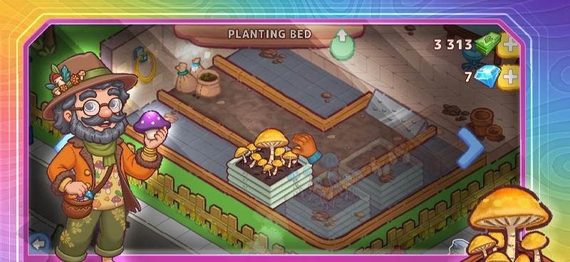 Shroomtopia: Trippy Farm Game screenshot 1