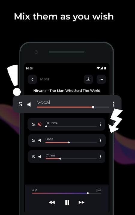 Vocal remover, music separator screenshot 4
