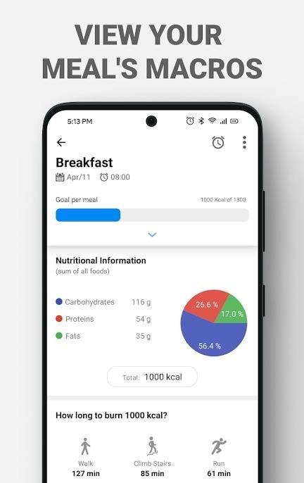Nutrito - Calorie Counter screenshot 3