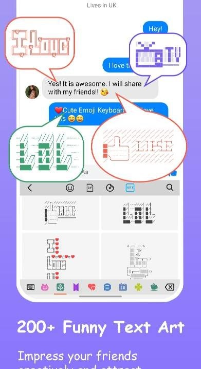 Emoji Keyboard: Fonts, Emojis screenshot 3