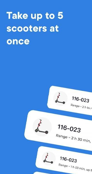 JET – e-scooter rental, screenshot 4