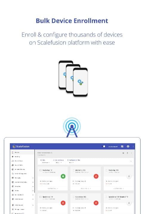 Scalefusion -Kiosk & MDM Agent screenshot 1