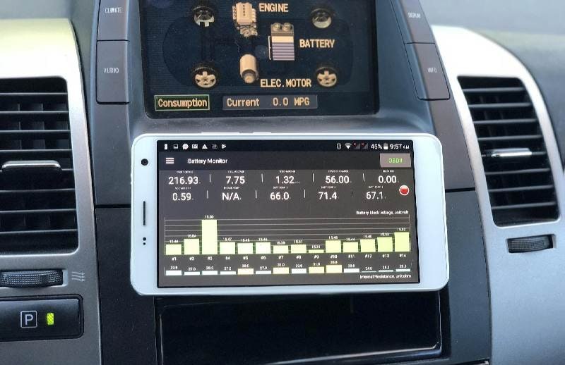 Dr. Prius / Dr. Hybrid settings menu