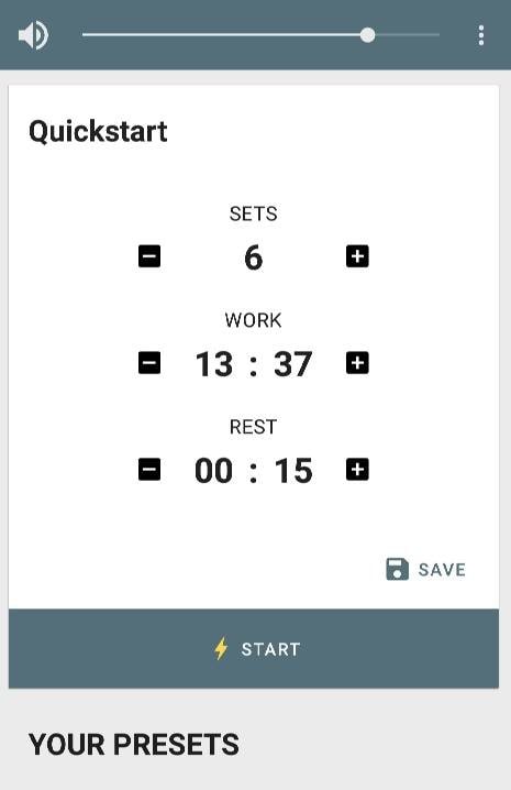 Interval Timer screenshot 1