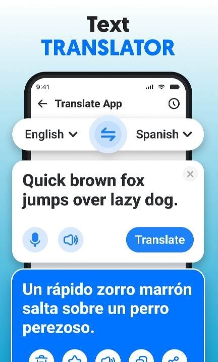Speak & Translate All Language screenshot 3