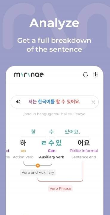 Mirinae - Learn Korean with AI progress tracking screen