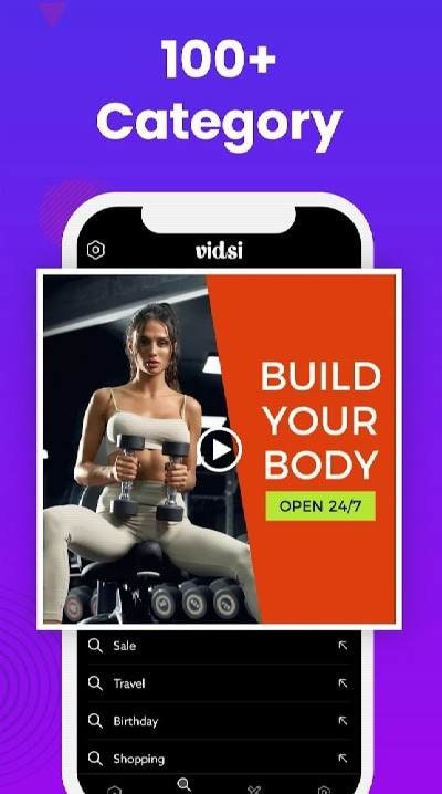 Vidsi: Promo Video Maker screenshot 4