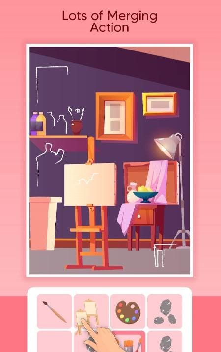 Merge Art Puzzle screenshot 2