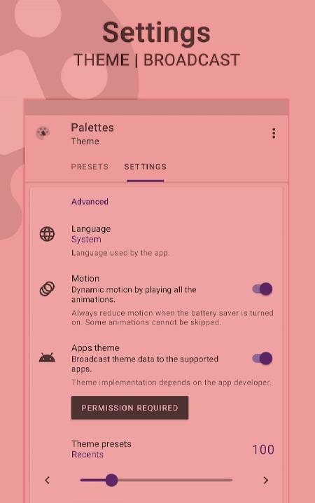 Palettes | Theme Manager screenshot 4
