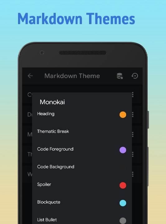 Zettel Notes : Markdown App preview 3