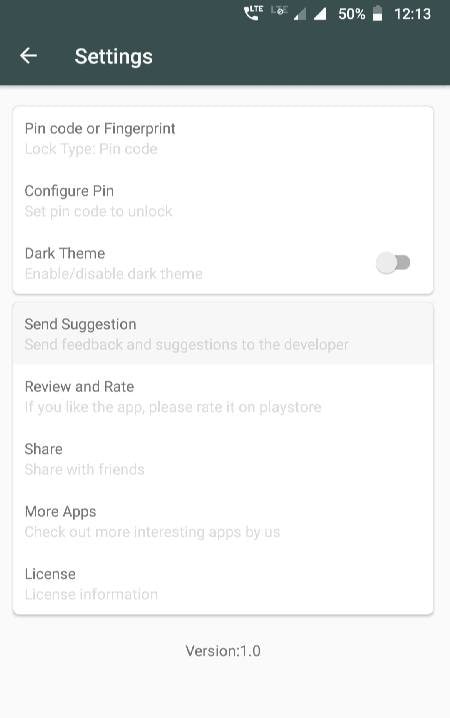 Simple App Locker screenshot 4