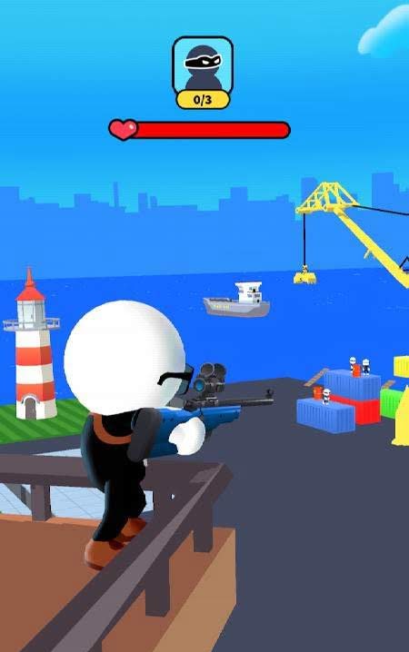 Third preview of the gameplay in Johnny Trigger: Sniper