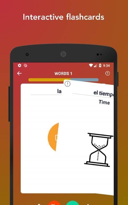 Learn Spanish Vocabulary Words screenshot 2