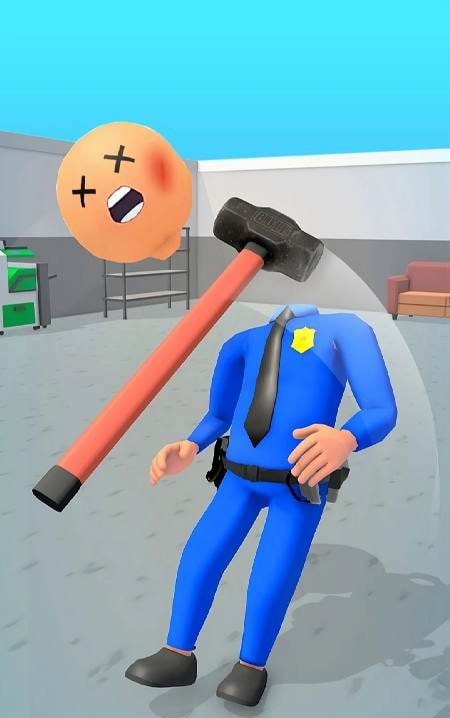 Crazy Police Slap - Smash Cops screenshot 1