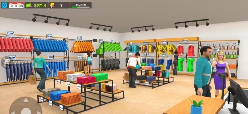 Clothing Shop - Simulator Game screenshot 2