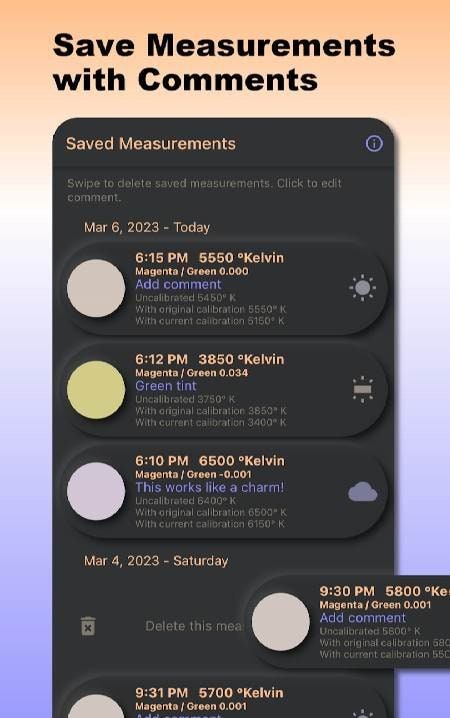 White Balance Kelvin Meter screenshot 3