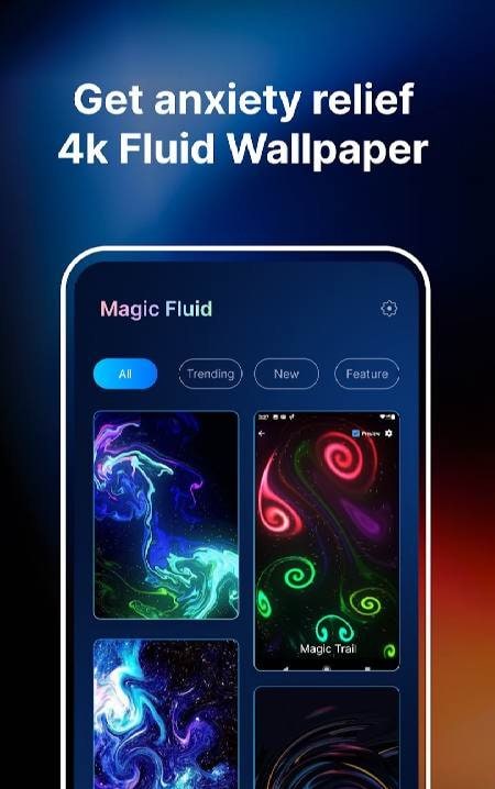 Magic Fluid: Live Wallpaper screenshot 3