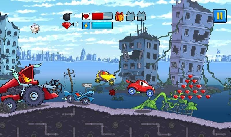 Car Eats Car gameplay screenshot 2