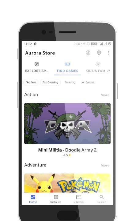 Aurora Store screenshot 1