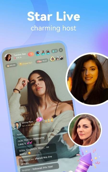 Tandoo-Live video chat, meet screenshot 3