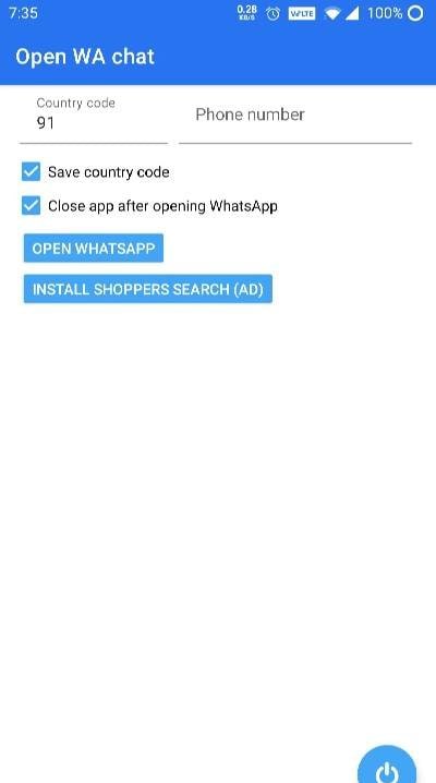 Open WA chat - Privacy app screenshot 3