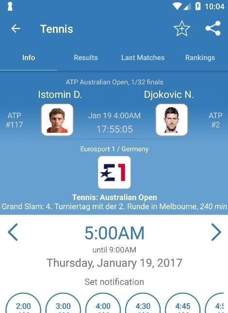 Live Sports TV Listings Guide screenshot 3