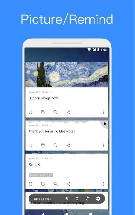 Idea Note-Floating Voice Note screenshot 4