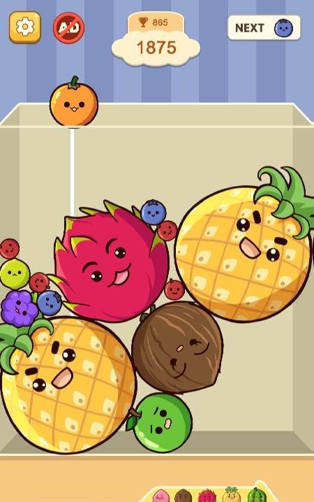 Fruit Merge: Juicy Drop Game screenshot 2