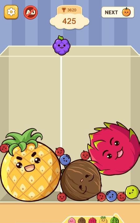 Fruit Merge: Juicy Drop Game screenshot 1