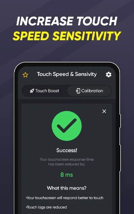 Touchscreen Response Speed Up screenshot 4