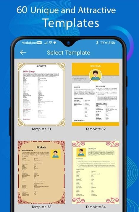 Marriage BioData Maker 2025 screenshot 2
