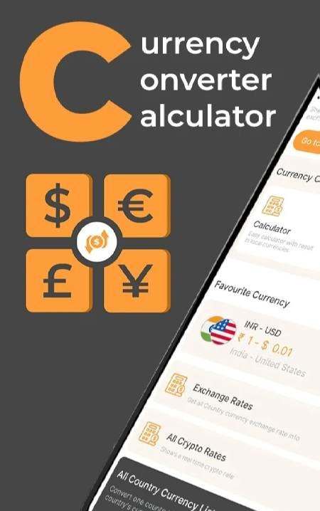 Currency Converter Calculator interface preview