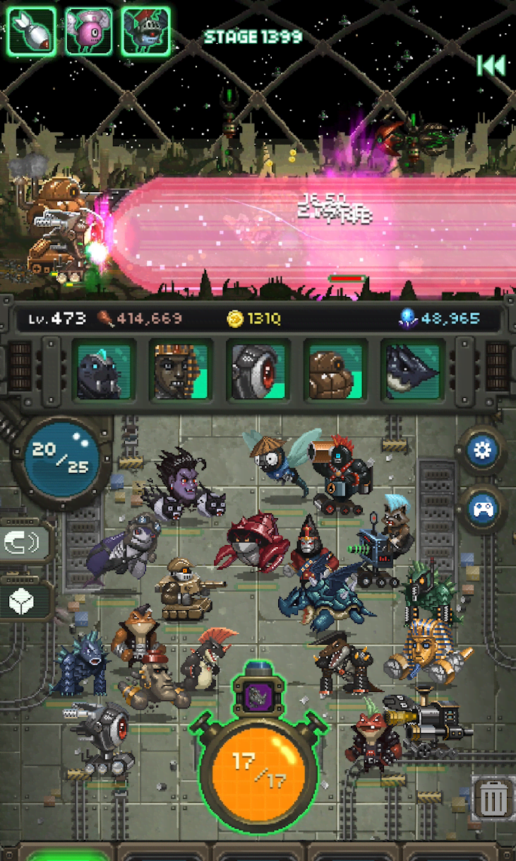 World Beast War: Destroy the World in an Idle RPG screenshot 1