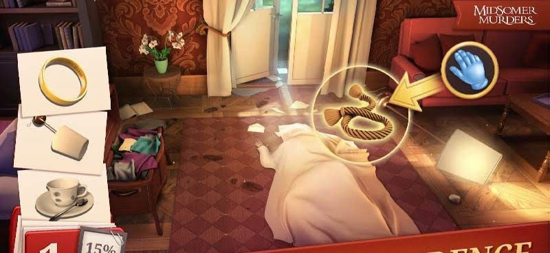 Midsomer Murders: Words, Crime & Mystery gameplay screenshot 1
