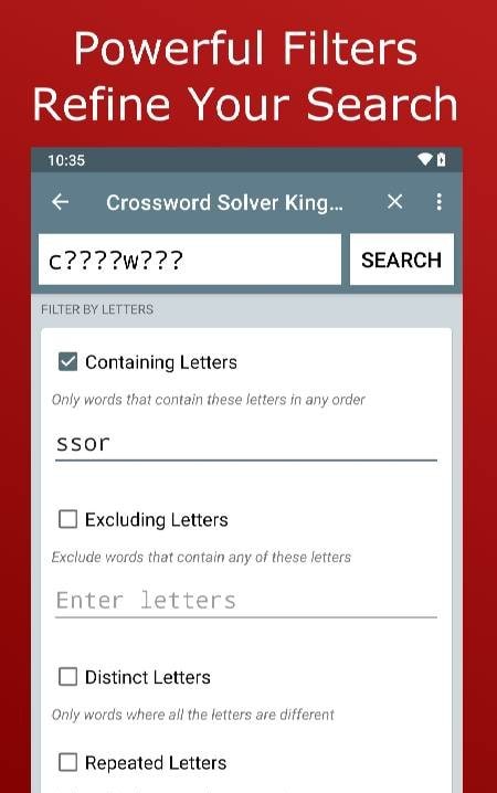 Crossword Solver King Pro screenshot 4