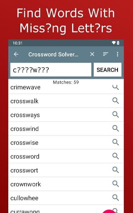 Crossword Solver King Pro screenshot 2