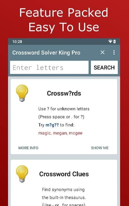 Crossword Solver King Pro screenshot 1
