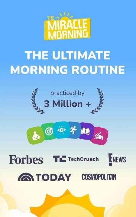 Miracle Morning Routine interface preview