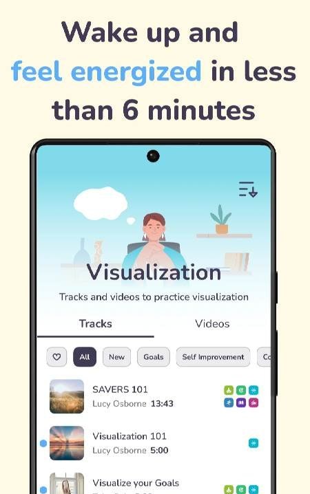 Miracle Morning Routine daily progress screen