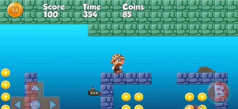 Super Dino Bros - Jungle World screenshot 2