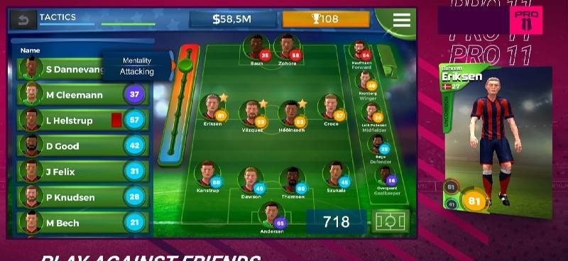 Pro 11 - Soccer Manager screenshot 3
