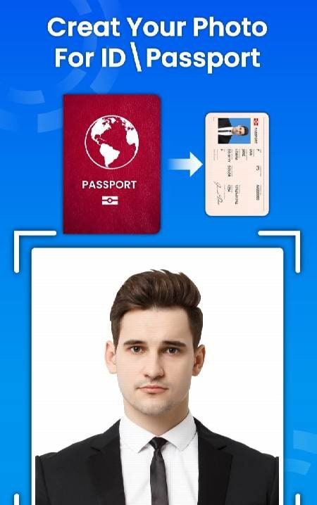 Passport Size Photo ID Maker screenshot 1