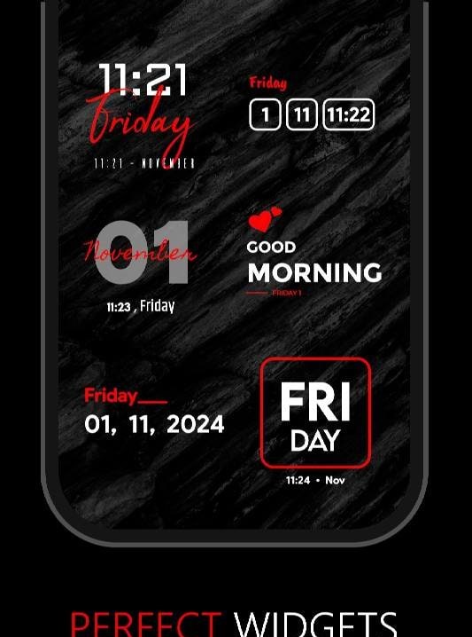 Nothing Ruby (Adaptive) screenshot 4