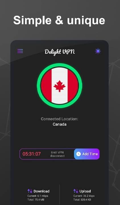 Delight VPN Screenshot 4