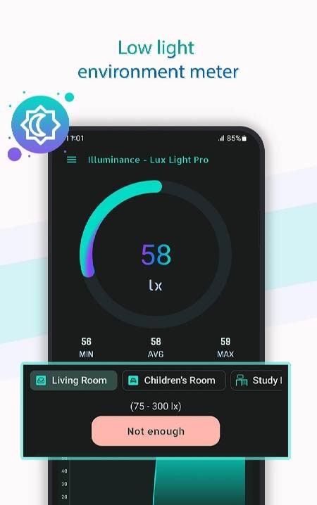 Illuminance - Lux Light Pro Screenshot 4