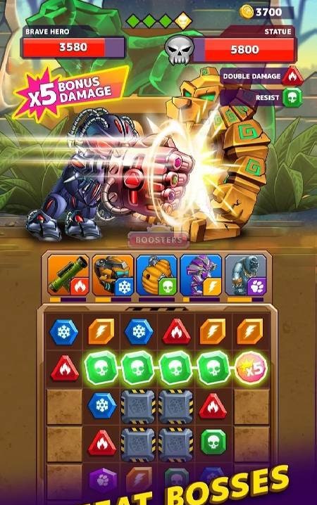 Battle Lines: Match 3 RPG screenshot 4